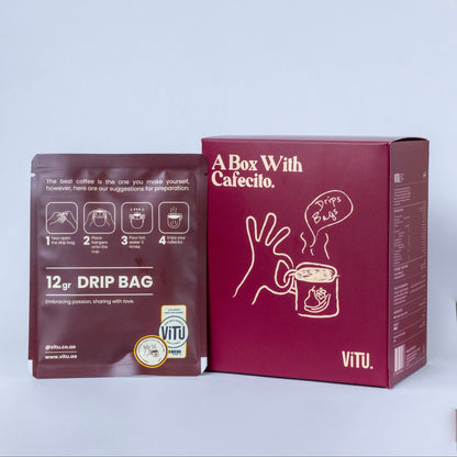 Box with Cafecito - BRAZIL DRIP BAGS