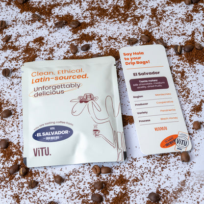 Box with Cafecito - SALVADOR DRIP BAGS