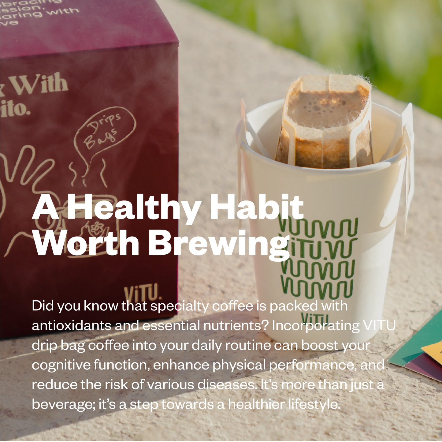 Box with Cafecito - BRAZIL DRIP BAGS